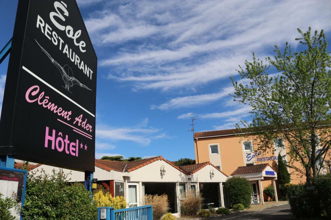 Hotel Restaurant Clement Ader Muret Exterior photo